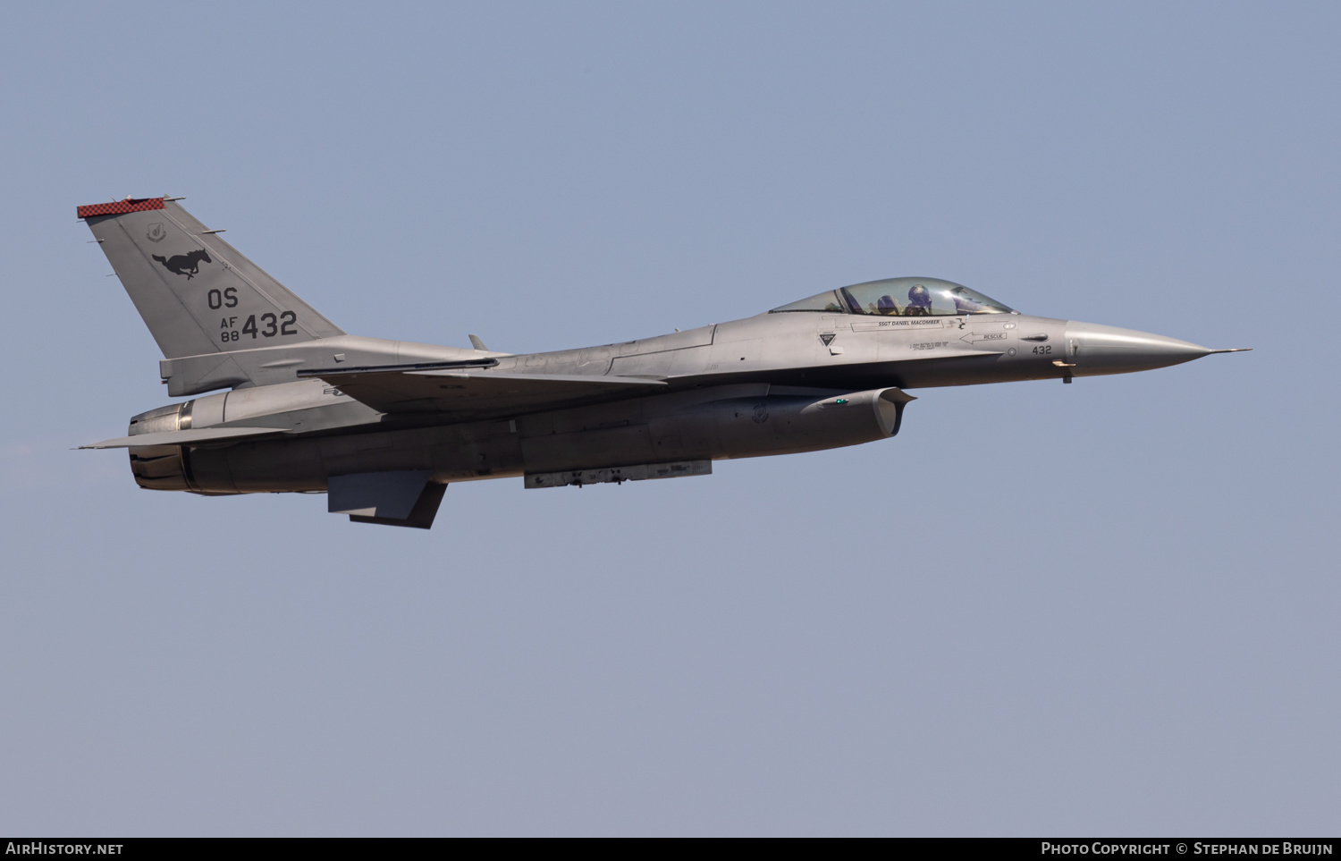 Aircraft Photo of 88-0432 / AF88-432 | Lockheed Martin F-16CM Fighting Falcon | USA - Air Force | AirHistory.net #549929