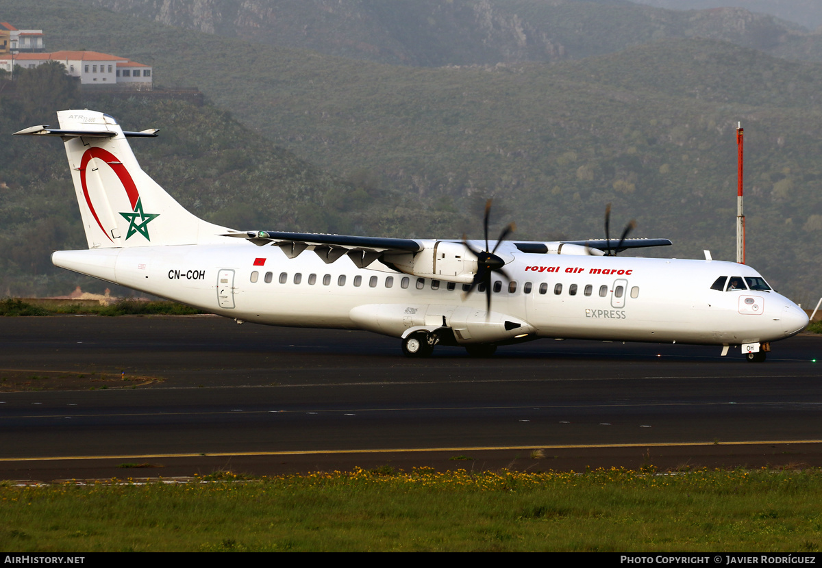 Aircraft Photo of CN-COH | ATR ATR-72-600 (ATR-72-212A) | Royal Air Maroc Express | AirHistory.net #549949
