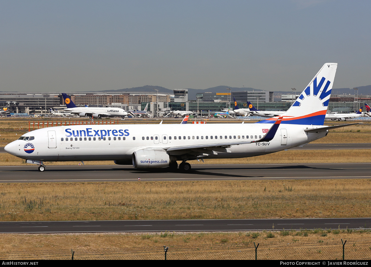 Aircraft Photo of TC-SUV | Boeing 737-86N | SunExpress | AirHistory.net #549960