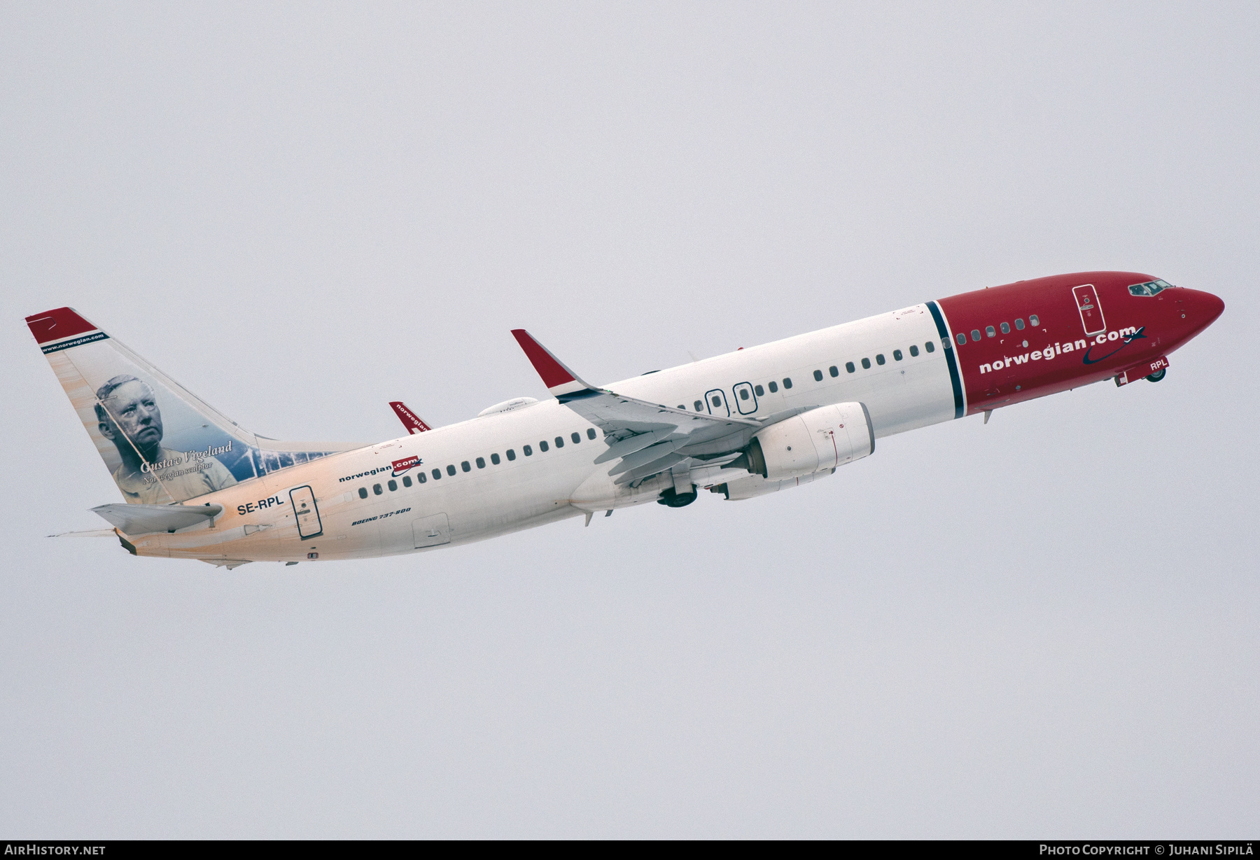 Aircraft Photo of SE-RPL | Boeing 737-8JP | Norwegian | AirHistory.net #549962