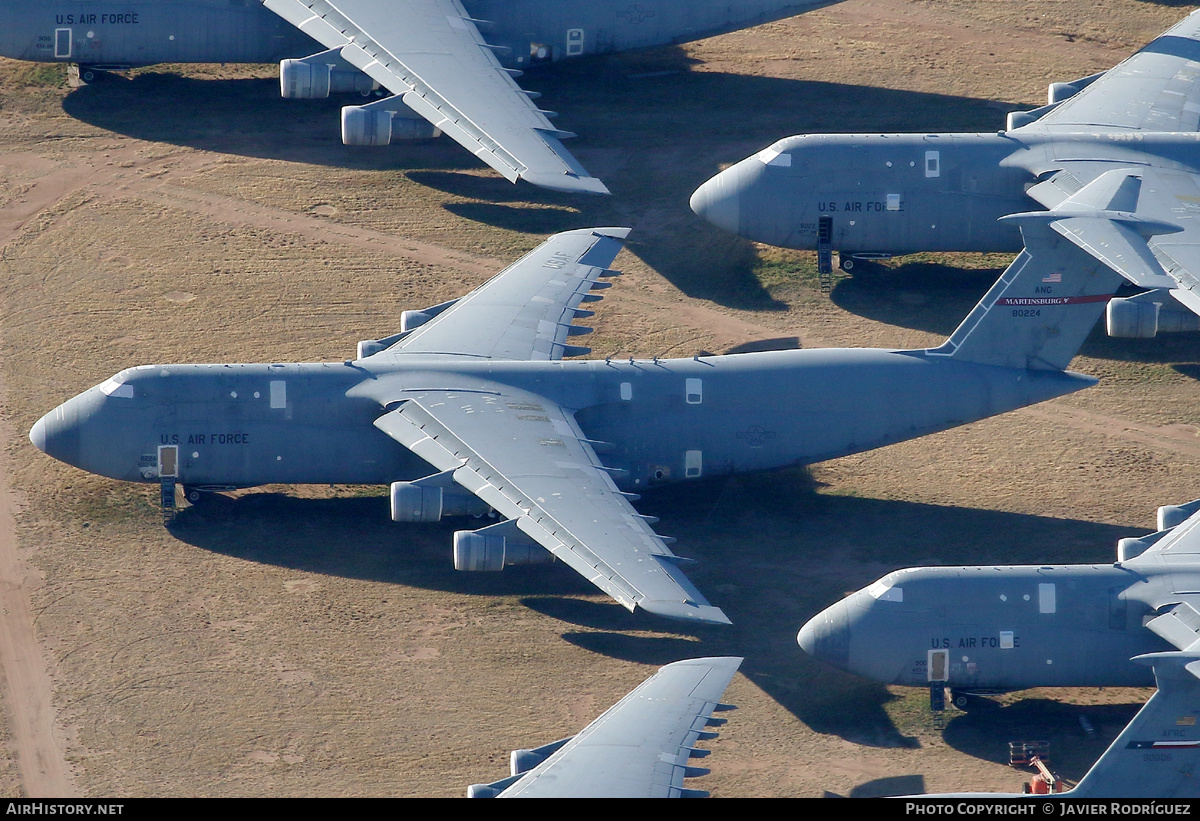 Aircraft Photo of 68-0224 / 80224 | Lockheed C-5A Galaxy (L-500) | USA - Air Force | AirHistory.net #549981