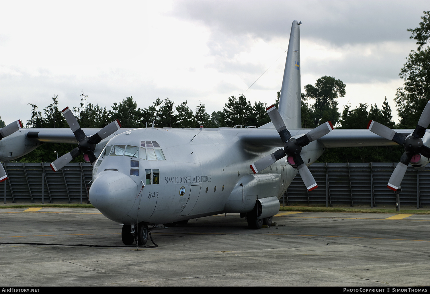 Aircraft Photo of 84003 | Lockheed Tp84 Hercules | Sweden - Air Force | AirHistory.net #549983