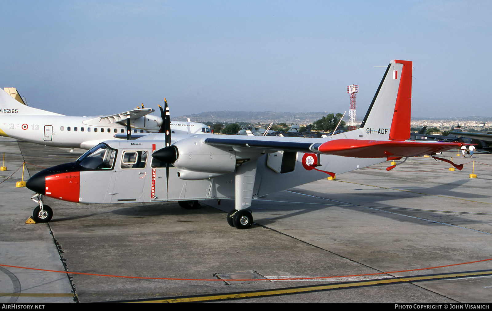 Aircraft Photo of 9H-ADF | Britten-Norman BN-2B-26 Islander | Malta - Air Force | AirHistory.net #549993