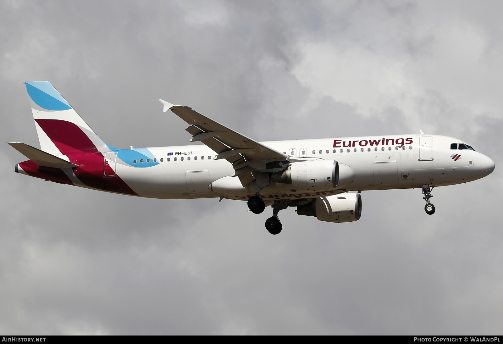 Aircraft Photo of 9H-EUL | Airbus A320-214 | Eurowings | AirHistory.net #549997