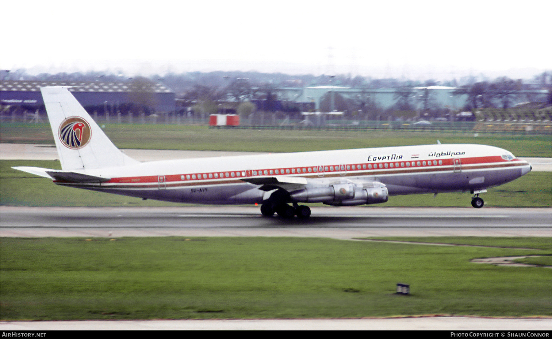 Aircraft Photo of SU-AVY | Boeing 707-366C | EgyptAir | AirHistory.net #550031