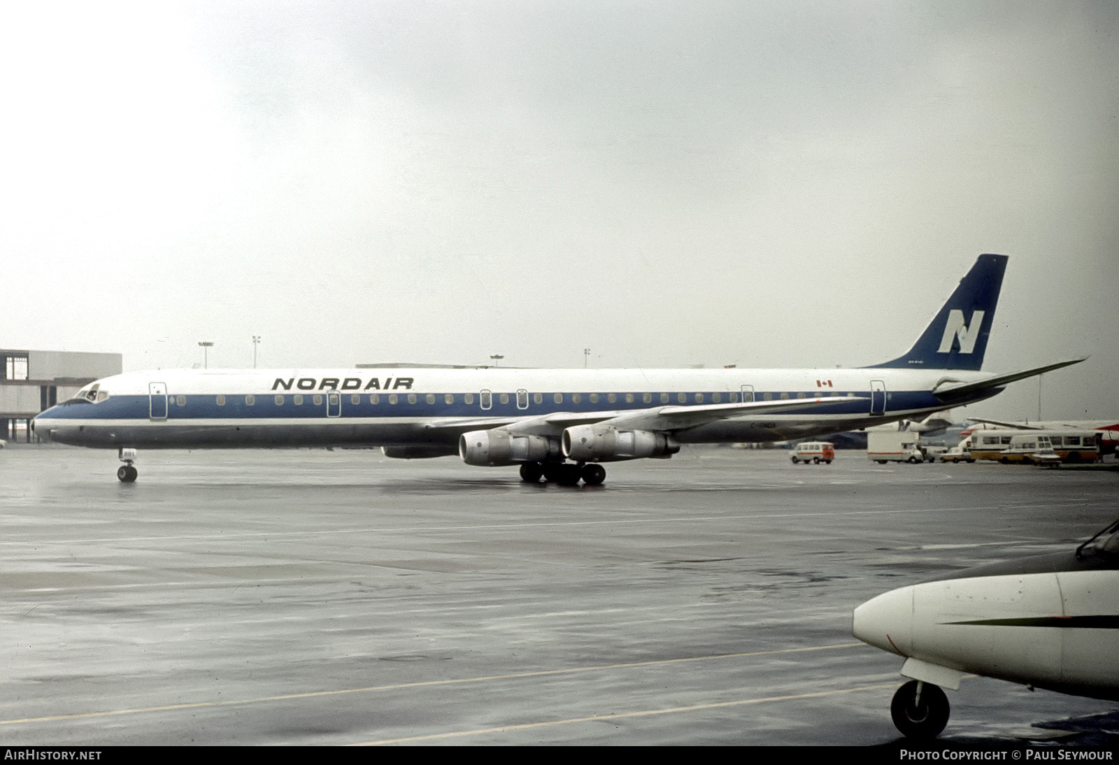 Aircraft Photo of C-GNDA | McDonnell Douglas DC-8-61CF | Nordair | AirHistory.net #550033