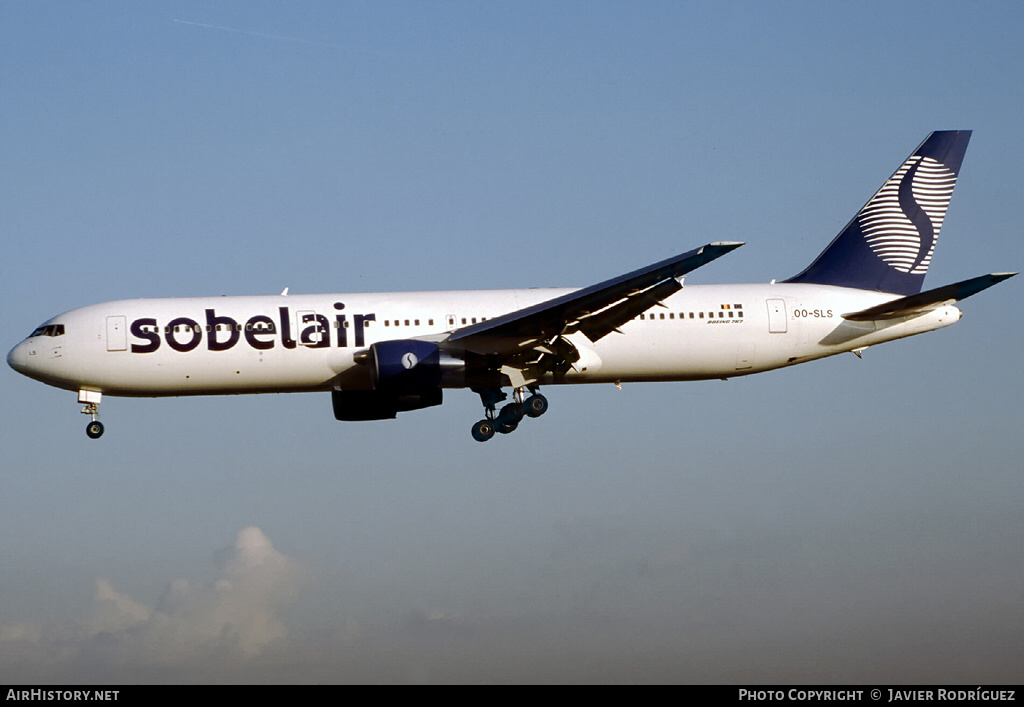 Aircraft Photo of OO-SLS | Boeing 767-3BG/ER | Sobelair | AirHistory.net #550045