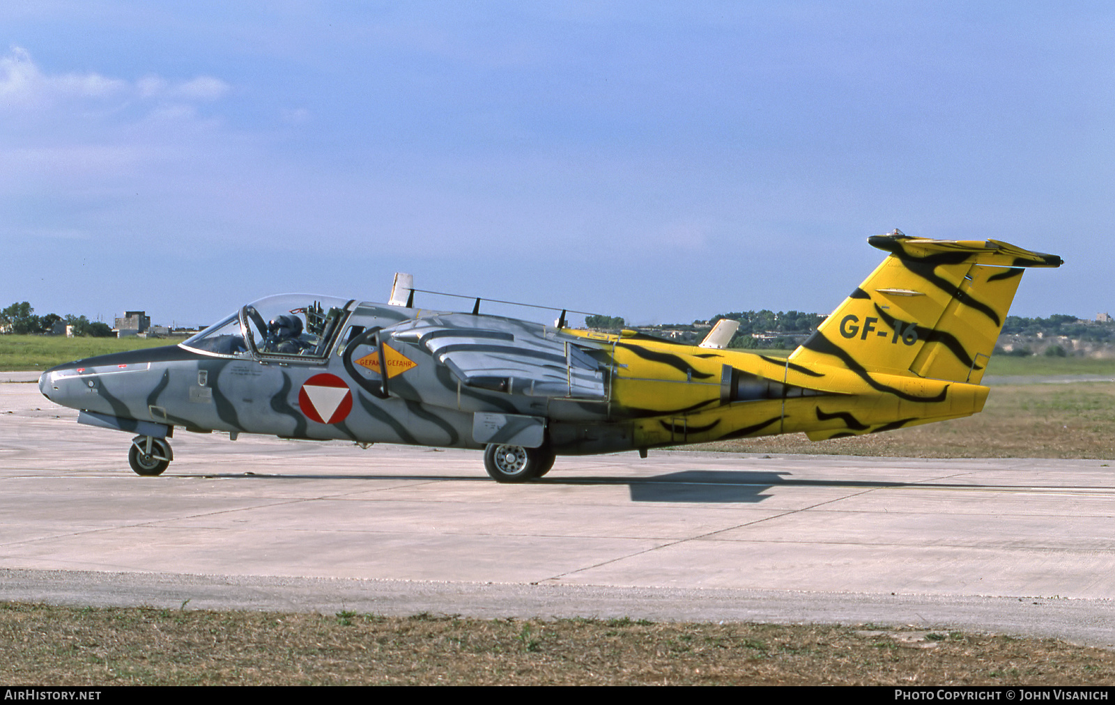 Aircraft Photo of GF-16 | Saab 105OE | Austria - Air Force | AirHistory.net #550048