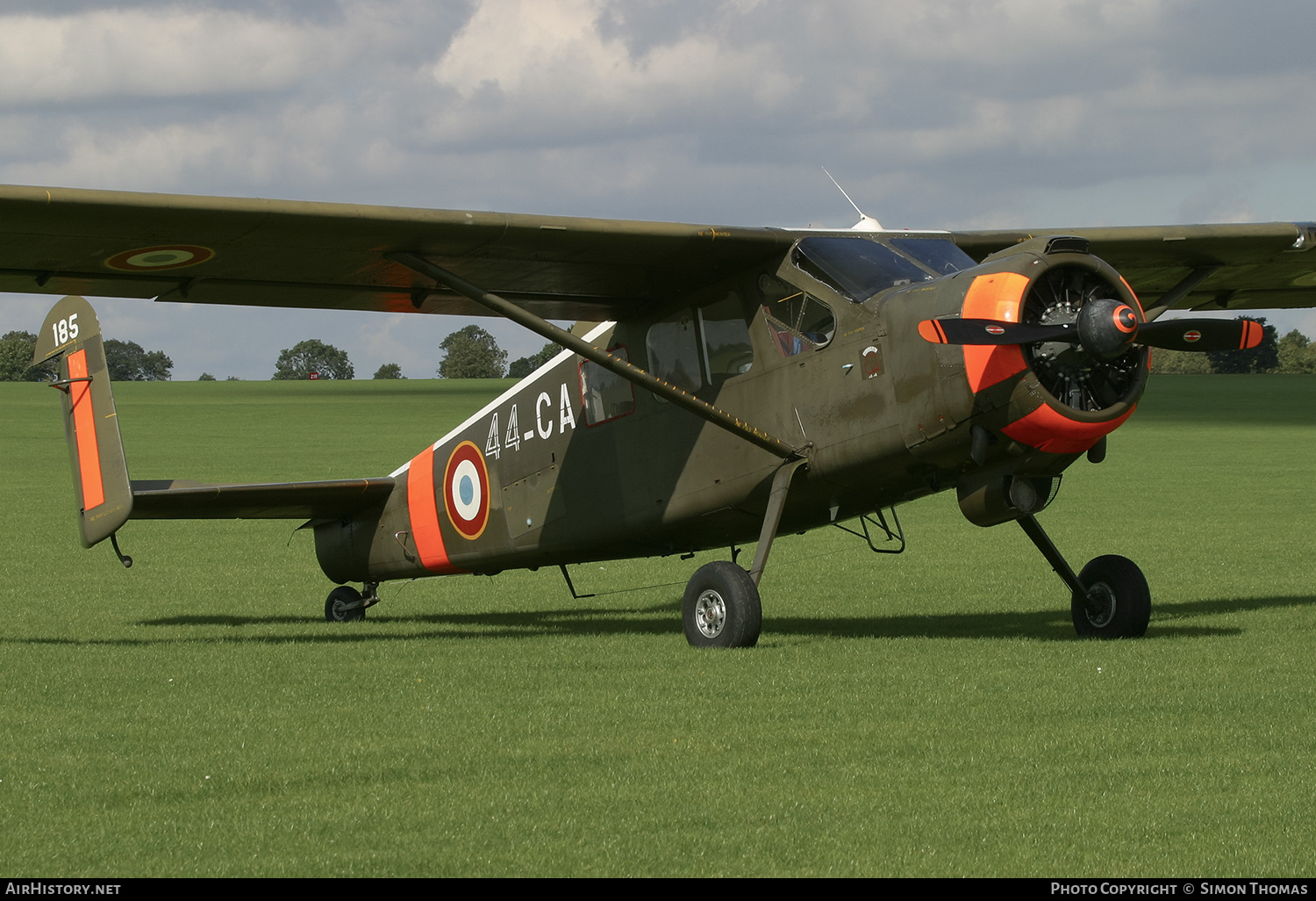 Aircraft Photo of G-BWLR / 185 | Max Holste MH.1521M Broussard | France - Air Force | AirHistory.net #550074