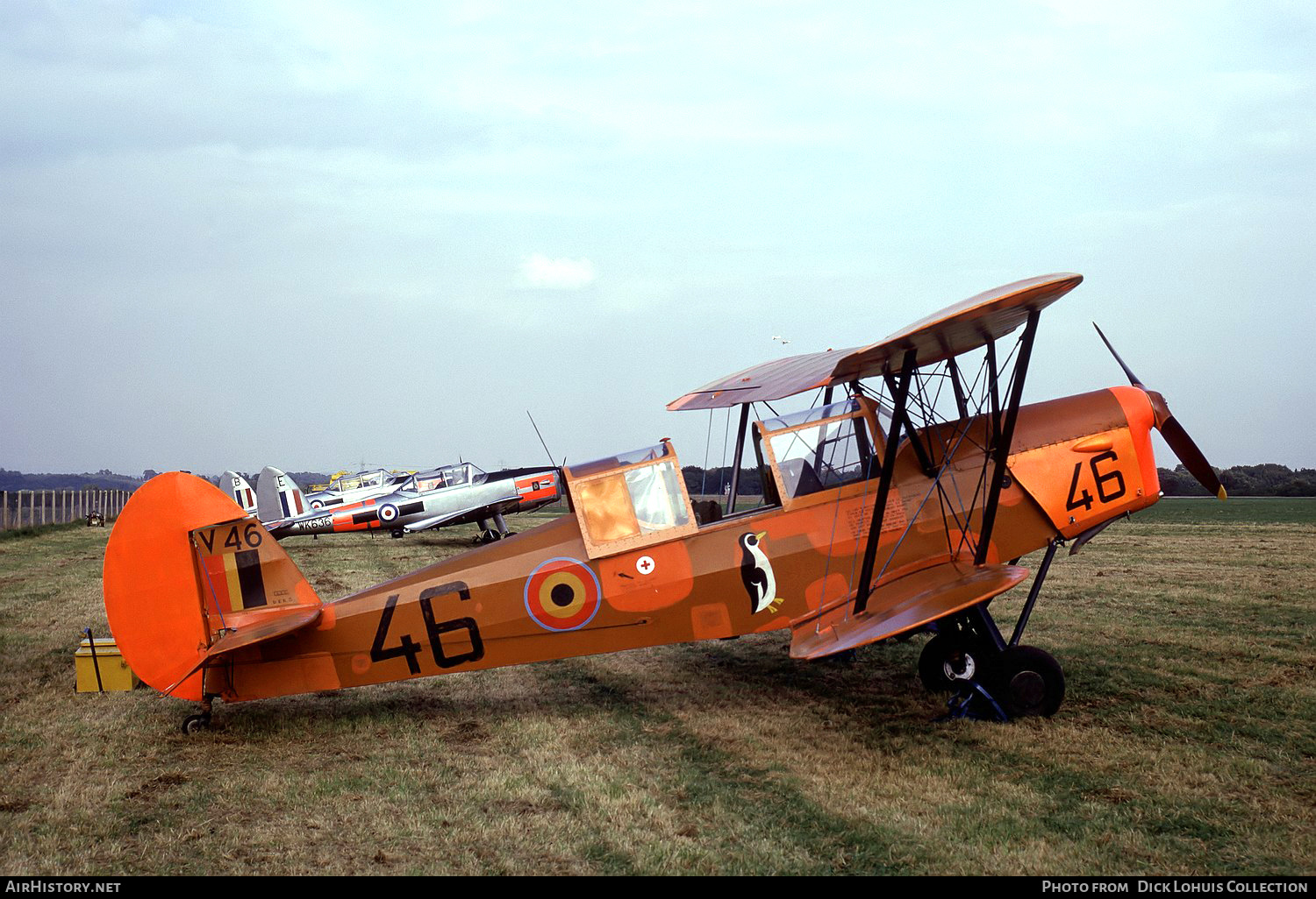 Aircraft Photo of V46 | Stampe-Vertongen SV-4C | Belgium - Air Force | AirHistory.net #550095