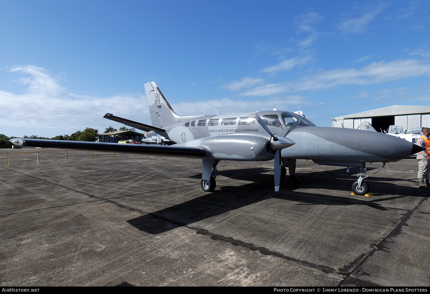 Aircraft Photo of 1549 / FAD 1549 | Cessna 404 Titan | Dominican Republic - Air Force | AirHistory.net #550102