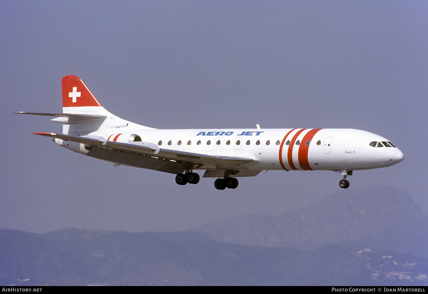 Aircraft Photo of HB-ICJ | Sud SE-210 Caravelle 10B3 Super B | Aero Jet | AirHistory.net #550104