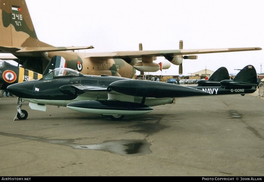 Aircraft Photo of G-GONE | De Havilland D.H. 112 Venom FB50 | UK - Navy | AirHistory.net #550107