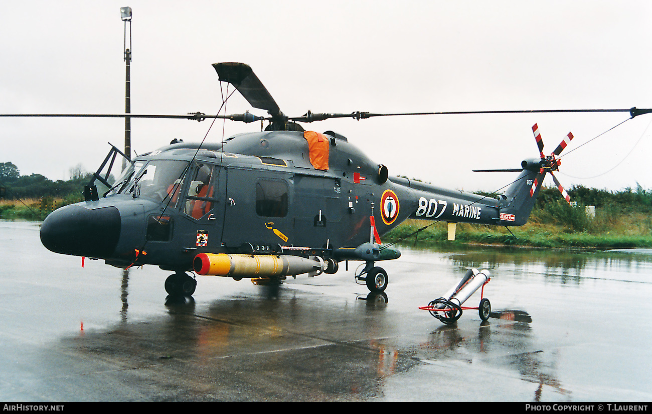 Aircraft Photo of 807 | Westland WG-13 Lynx HAS4(FN) | France - Navy | AirHistory.net #550144