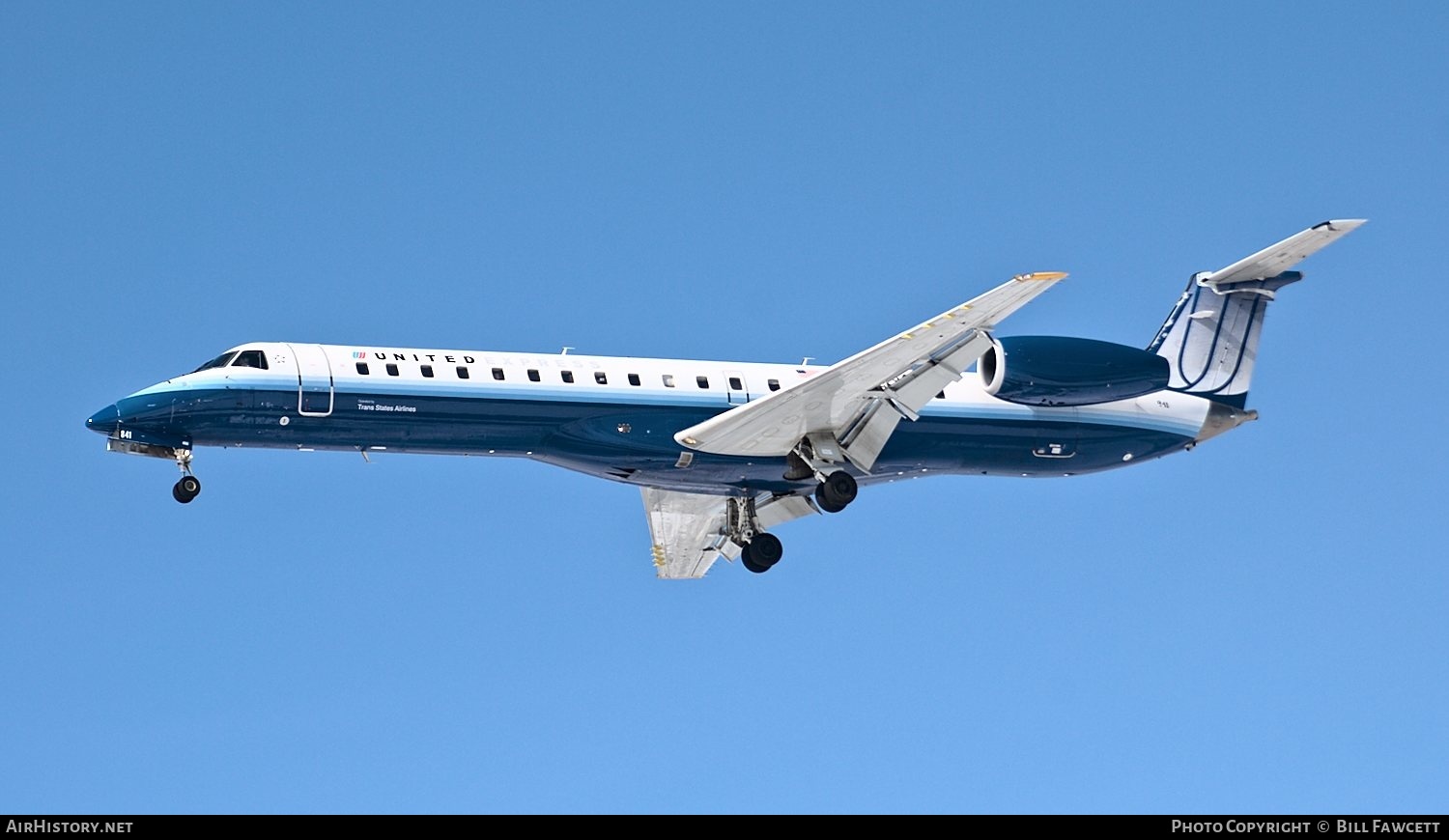 Aircraft Photo of N841HK | Embraer ERJ-145LR (EMB-145LR) | United Express | AirHistory.net #550145