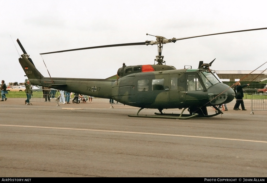 Aircraft Photo of 7217 | Bell UH-1D Iroquois | Germany - Army | AirHistory.net #550146