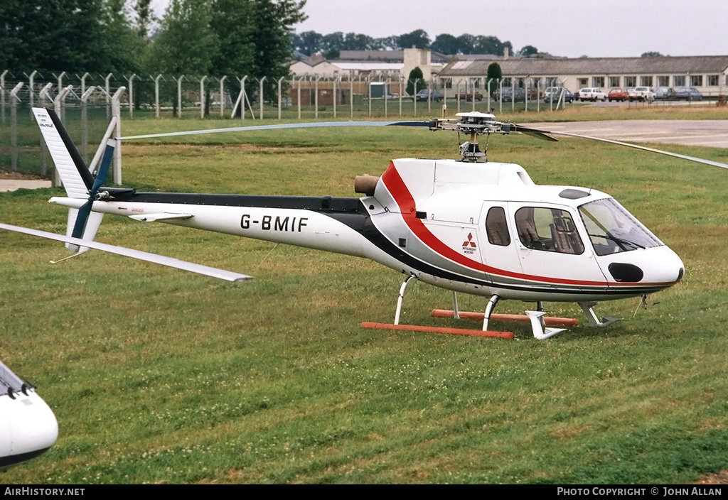 Aircraft Photo of G-BMIF | Aerospatiale AS-350B-1 Ecureuil | Mitsubishi Motors | AirHistory.net #550166