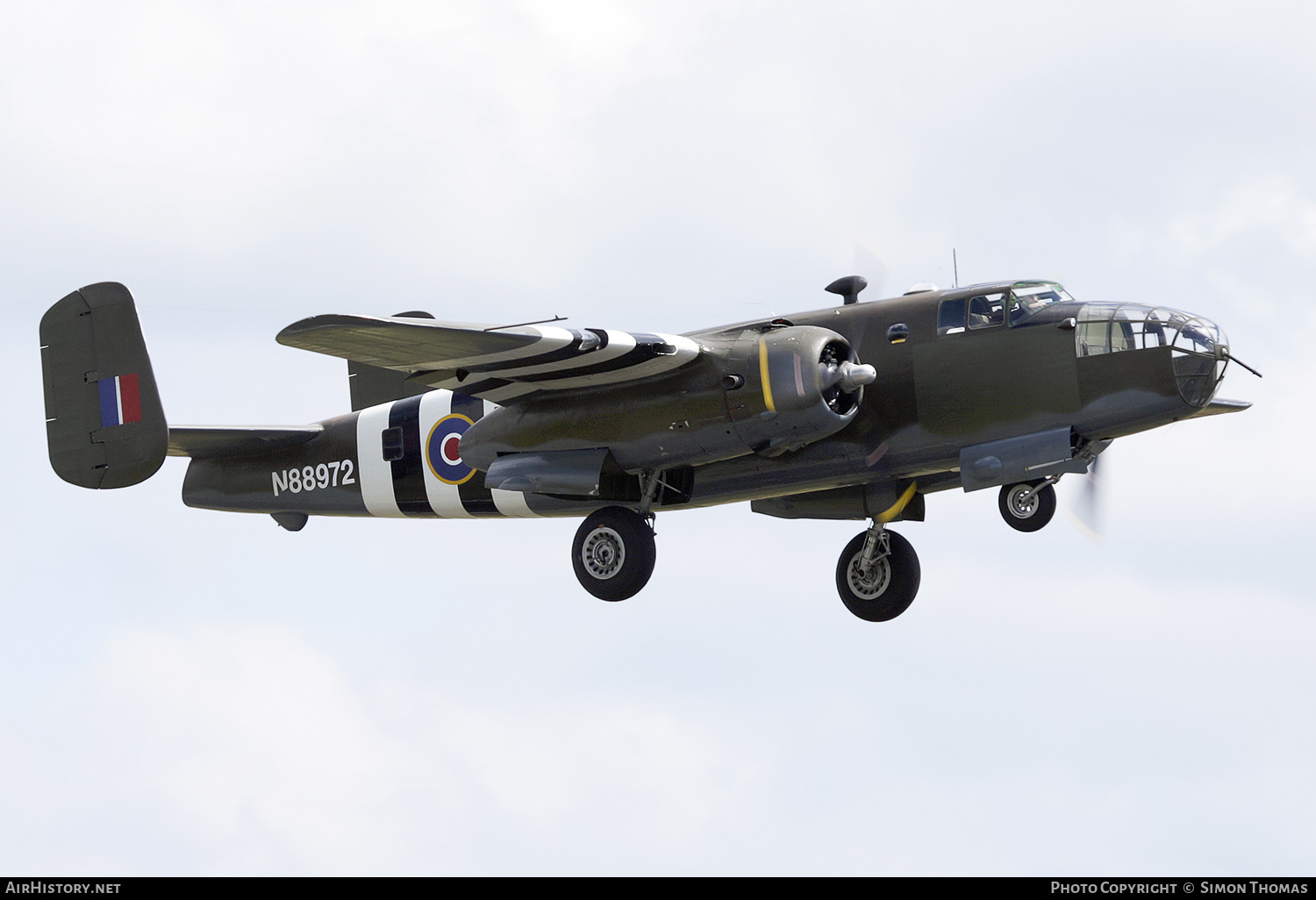 Aircraft Photo of N88972 | North American B-25D Mitchell II | Canada - Air Force | AirHistory.net #550176