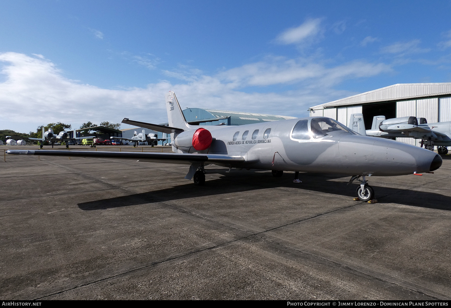 Aircraft Photo of 3505 / FAD3505 | Cessna 501 Citation I/SP | Dominican Republic - Air Force | AirHistory.net #550179