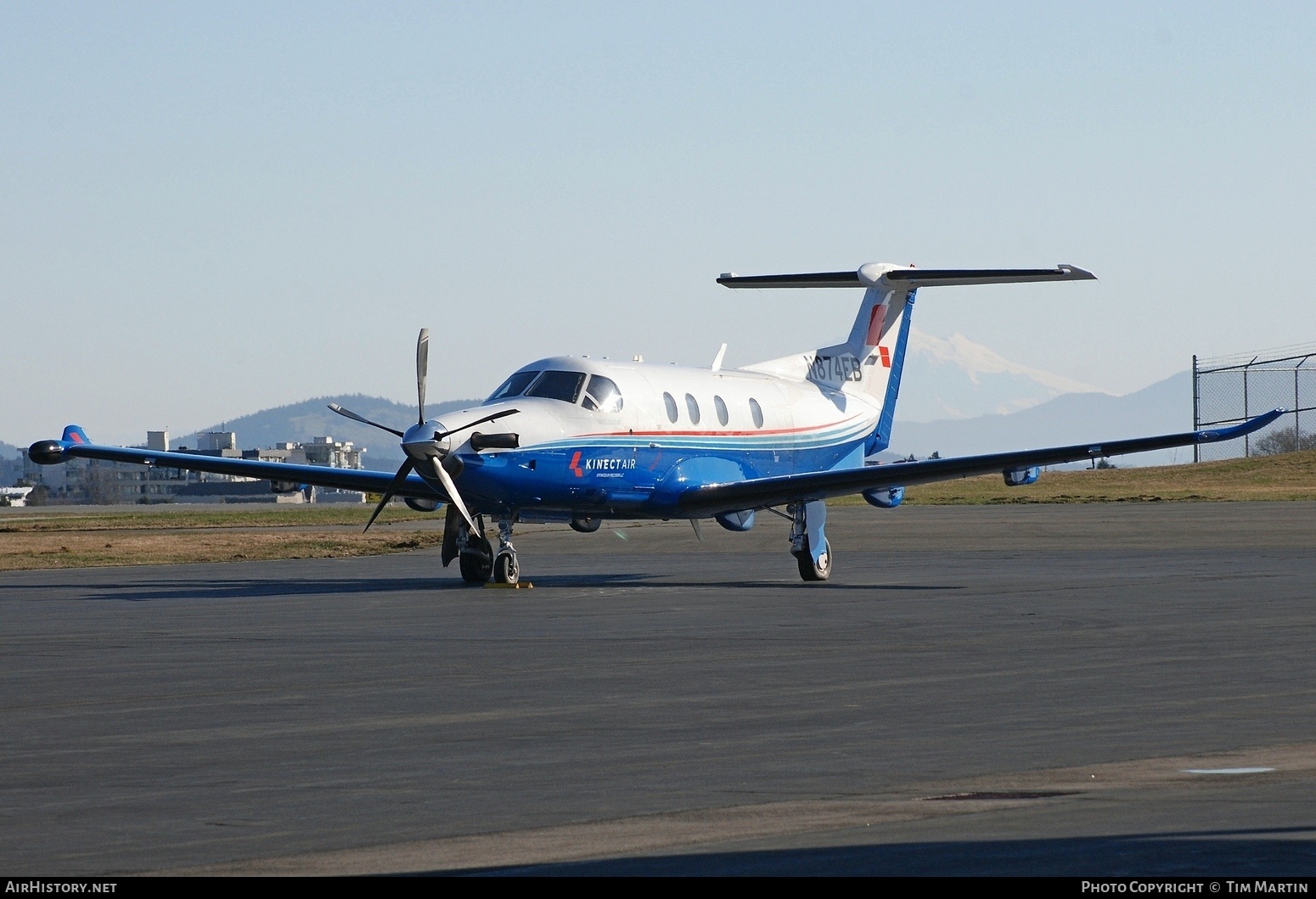 Aircraft Photo of N874EB | Pilatus PC-12/47 | Kinect Air | AirHistory.net #550190