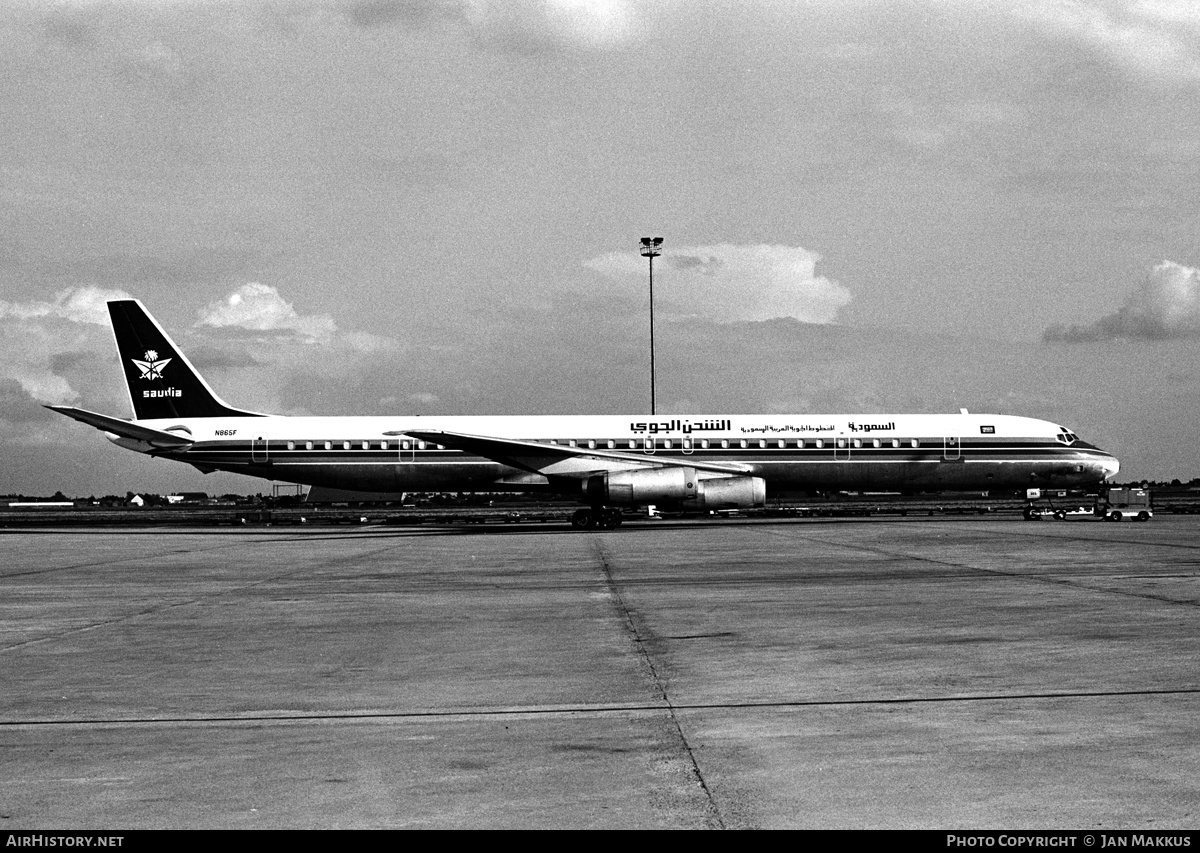 Aircraft Photo of N865F | McDonnell Douglas DC-8-63CF | Saudia - Saudi Arabian Airlines Air Cargo | AirHistory.net #550205