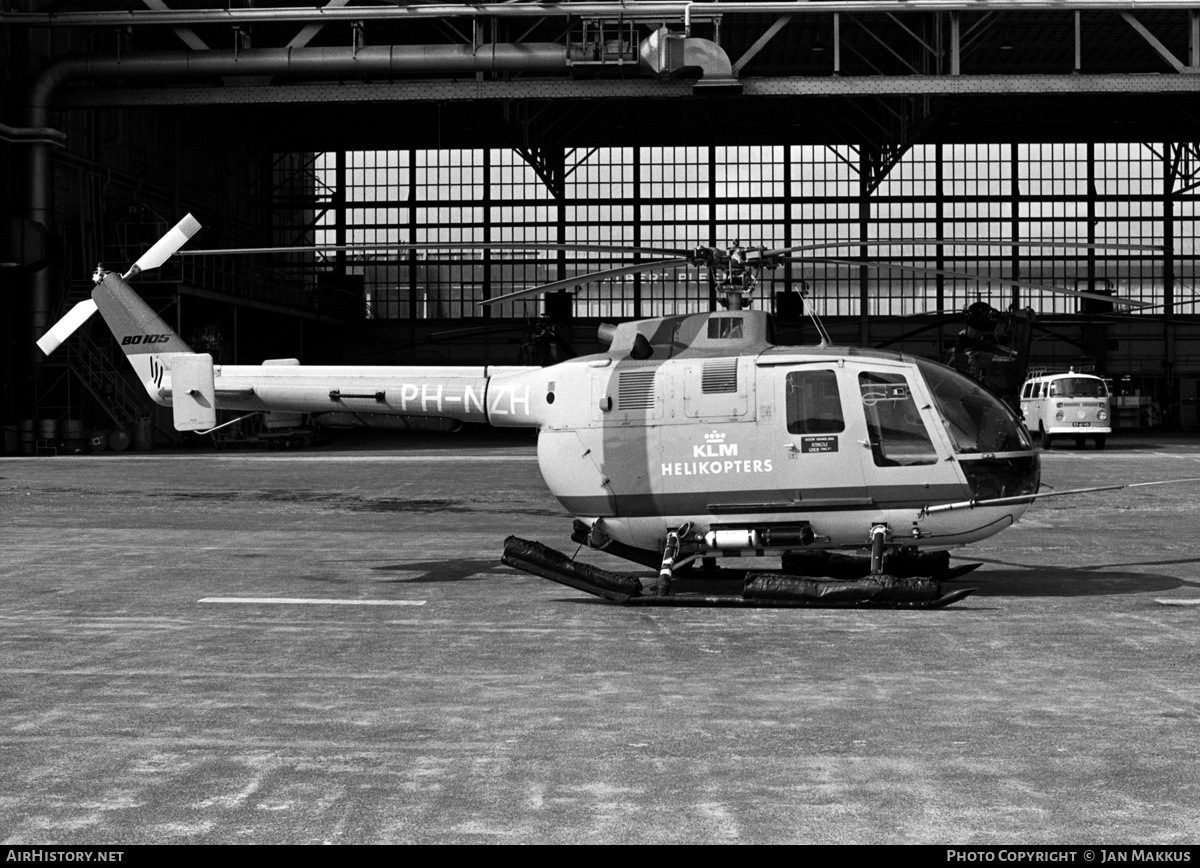 Aircraft Photo of PH-NZH | MBB BO-105D | KLM Helikopters | AirHistory.net #550211