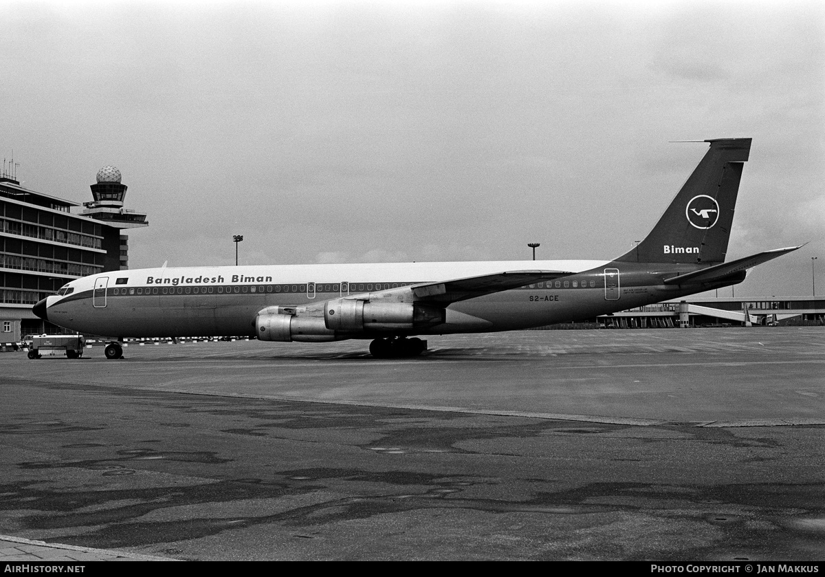 Aircraft Photo of S2-ACE | Boeing 707-351C | Bangladesh Biman | AirHistory.net #550217