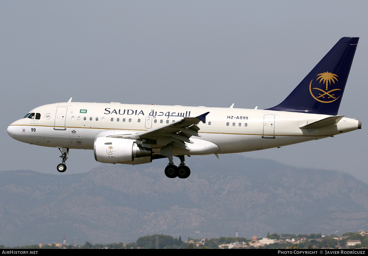 Aircraft Photo of HZ-AS99 | Airbus ACJ318 (A318-112/CJ) | Saudia - Saudi Arabian Royal Flight | AirHistory.net #550226