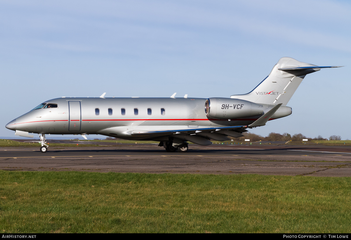 Aircraft Photo of 9H-VCF | Bombardier Challenger 350 (BD-100-1A10) | VistaJet | AirHistory.net #550264