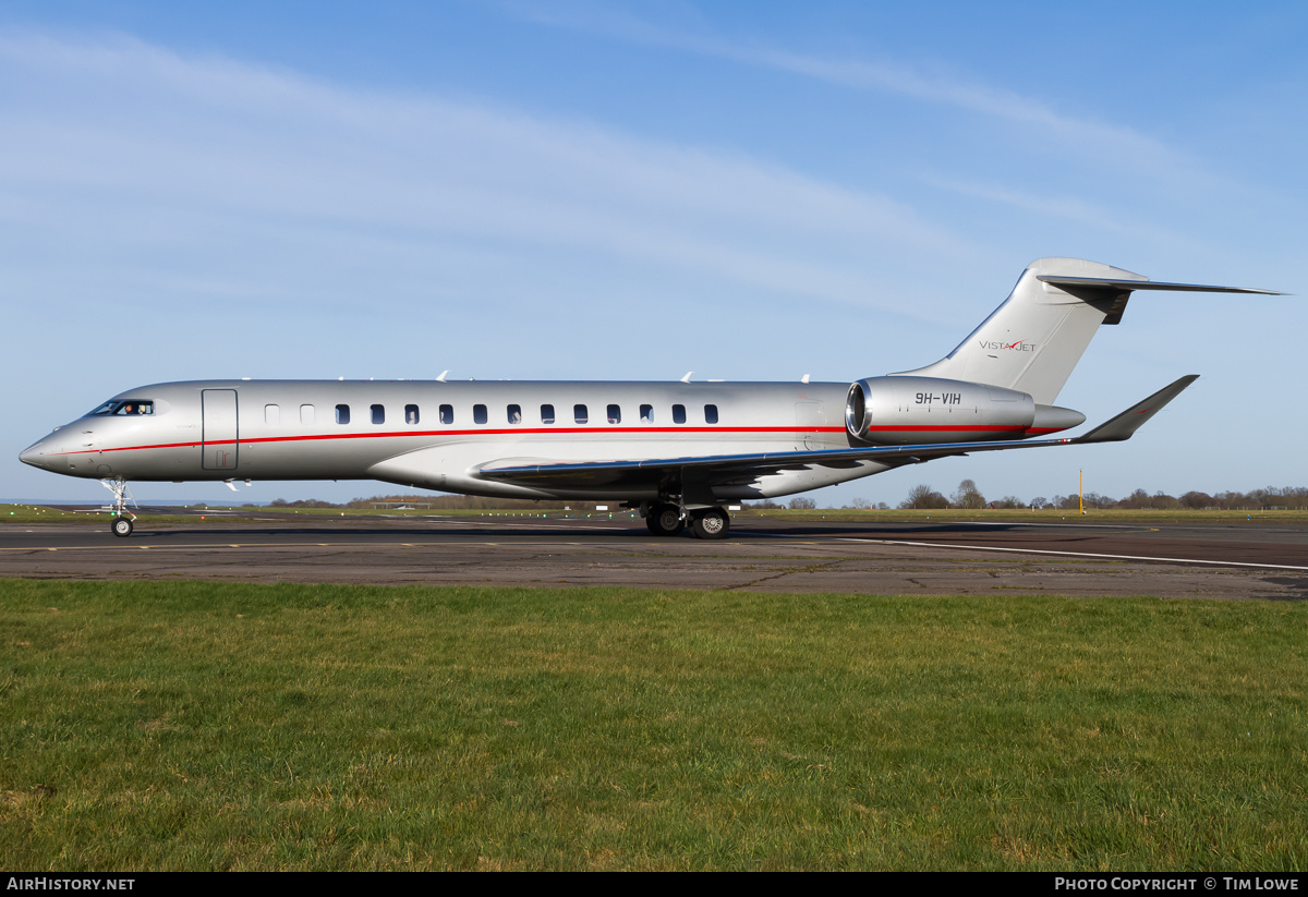 Aircraft Photo of 9H-VIH | Bombardier Global 7500 (BD-700-2A12) | VistaJet | AirHistory.net #550267