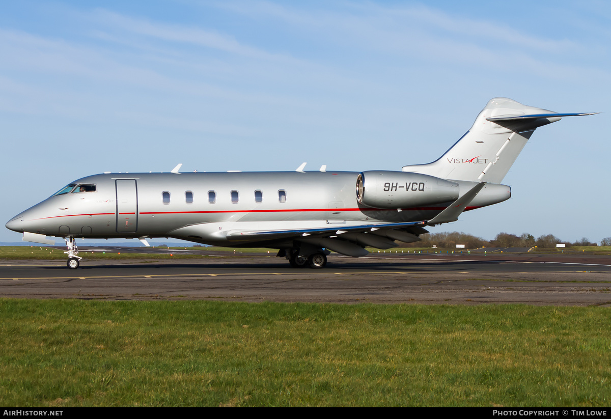 Aircraft Photo of 9H-VCQ | Bombardier Challenger 350 (BD-100-1A10) | VistaJet | AirHistory.net #550268