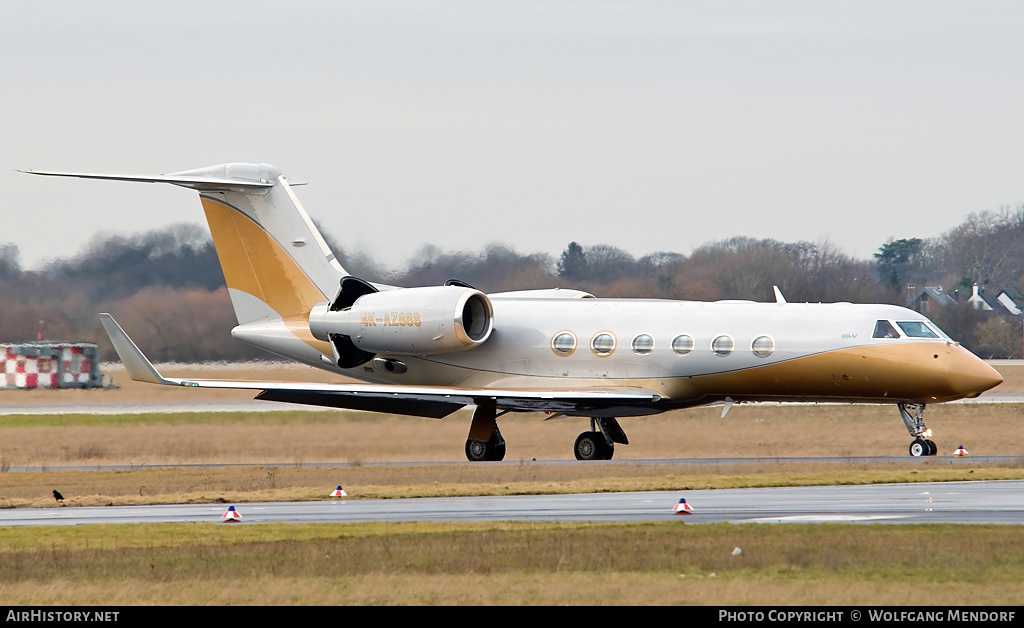 Aircraft Photo of 4K-AZ888 | Gulfstream Aerospace G-IV-X Gulfstream G450 | Silk Way Business Aviation | AirHistory.net #550285
