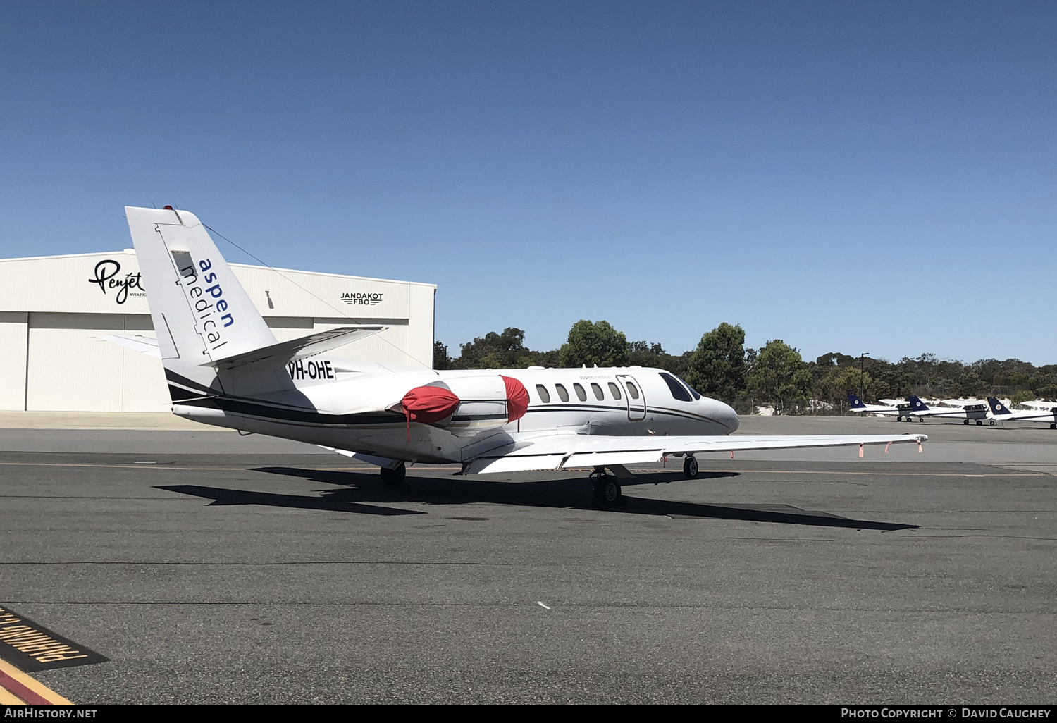 Aircraft Photo of VH-OHE | Cessna 560 Citation V | Aspen Medical | AirHistory.net #550301