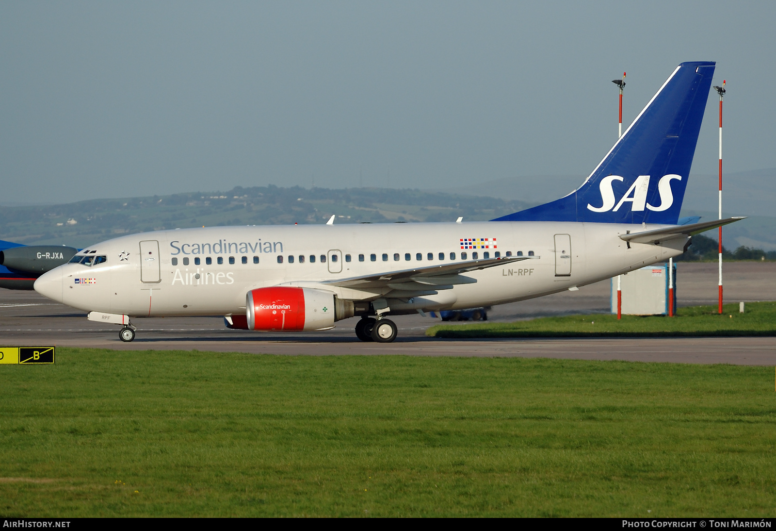 Aircraft Photo of LN-RPF | Boeing 737-683 | Scandinavian Airlines - SAS | AirHistory.net #550306