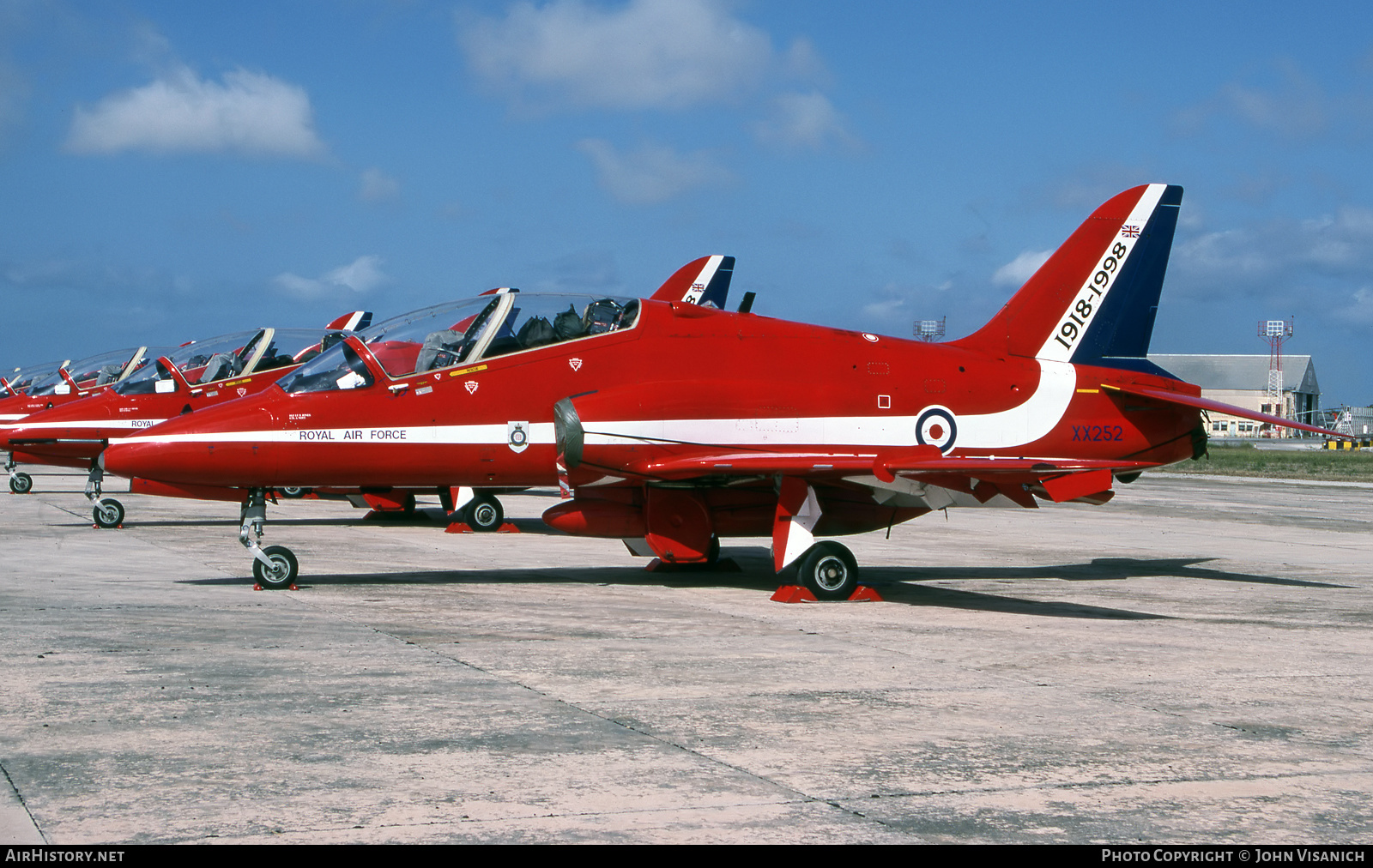 Aircraft Photo of XX252 | British Aerospace Hawk T.1A | UK - Air Force | AirHistory.net #550311