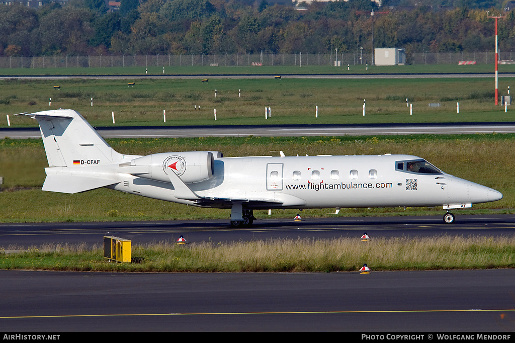 Aircraft Photo of D-CFAF | Learjet 60 | FAI - Flight Ambulance International | AirHistory.net #550315