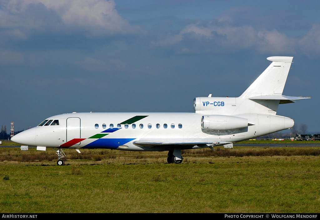 Aircraft Photo of VP-CGB | Dassault Falcon 900B | Volkswagen Air Services | AirHistory.net #550316
