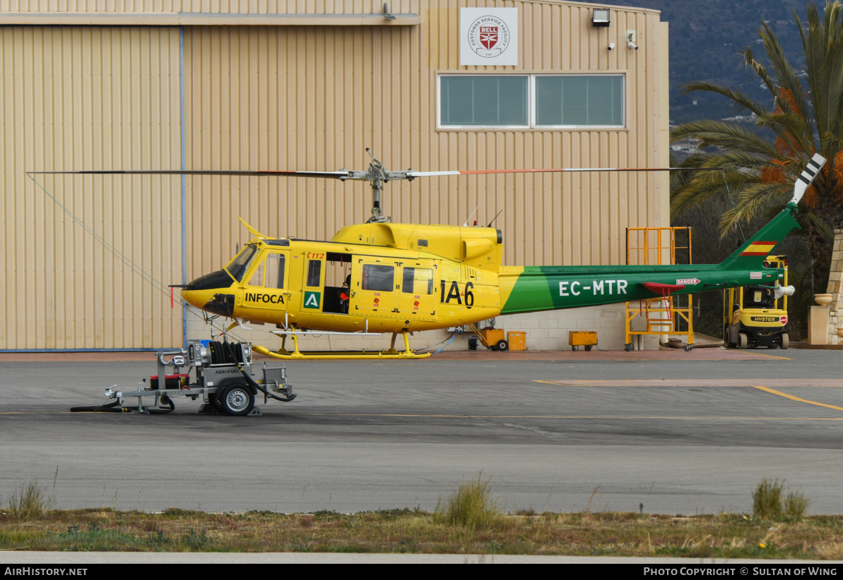 Aircraft Photo of EC-MTR | Bell 212 Twin Two-Twelve | INFOCA - Incendios Forestales de Andalucía | AirHistory.net #550319
