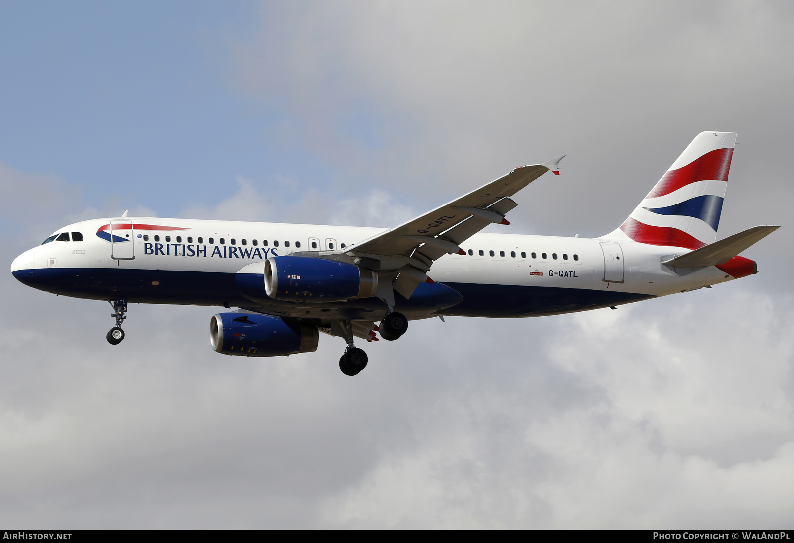 Aircraft Photo of G-GATL | Airbus A320-233 | British Airways | AirHistory.net #550322