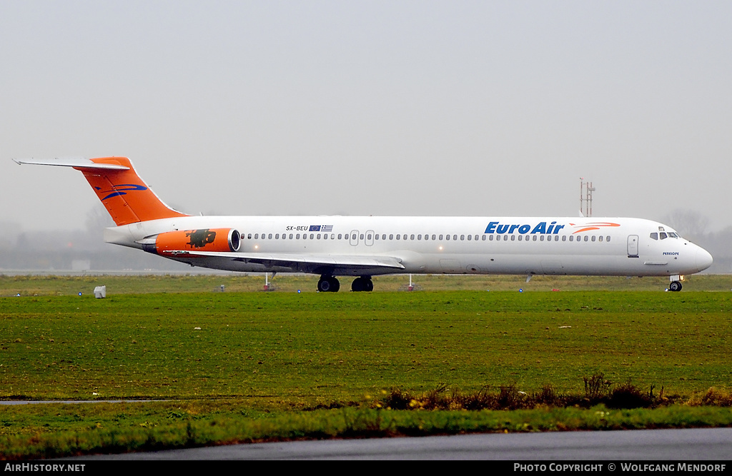 Aircraft Photo of SX-BEU | McDonnell Douglas MD-83 (DC-9-83) | EuroAir | AirHistory.net #550333