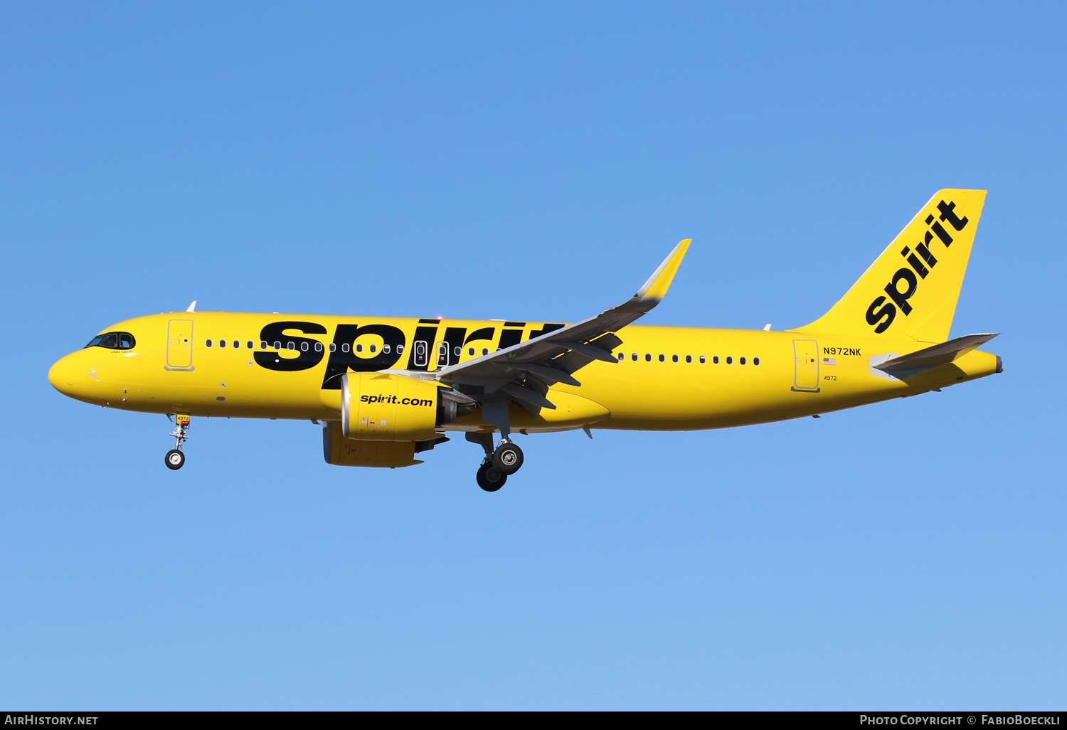 Aircraft Photo of N972NK | Airbus A320-271N | Spirit Airlines | AirHistory.net #550336