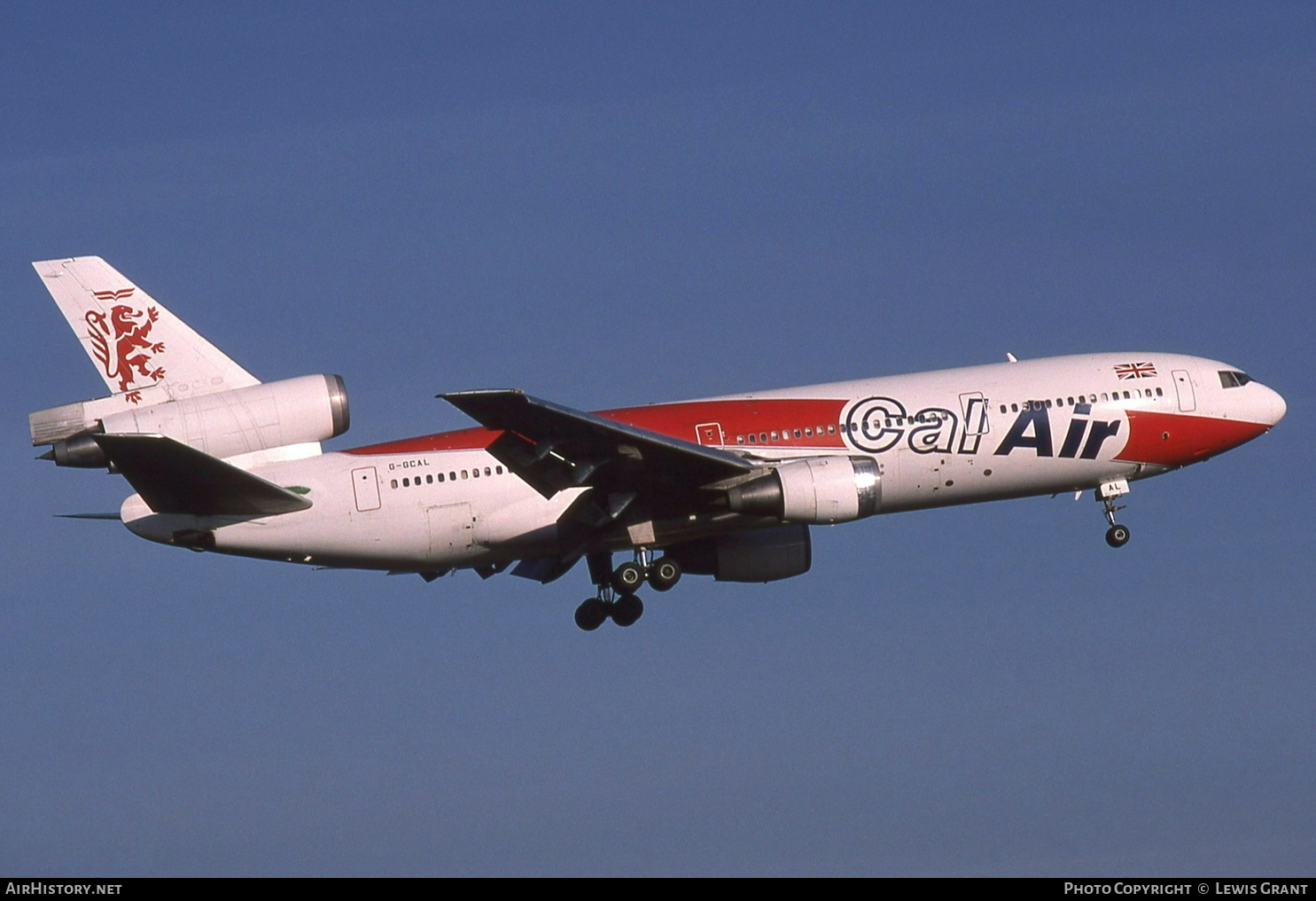 Aircraft Photo of G-GCAL | McDonnell Douglas DC-10-10 | Cal Air International | AirHistory.net #550393