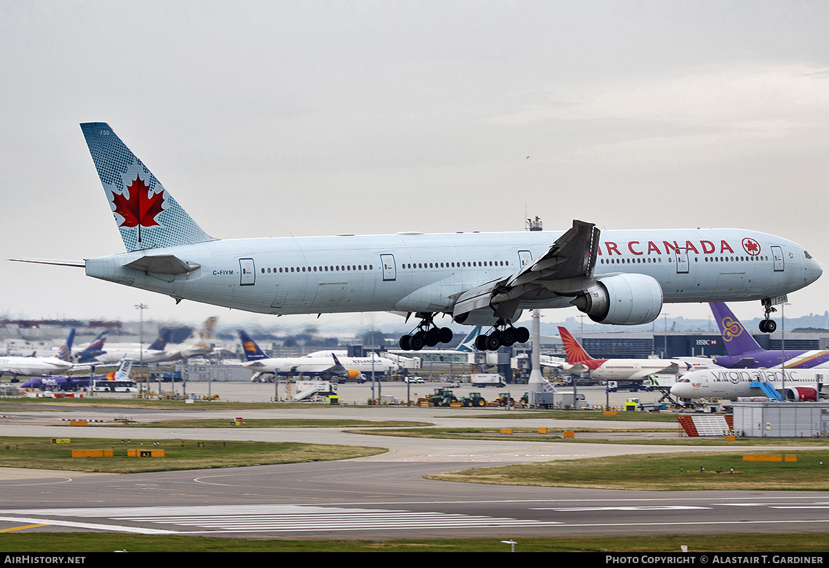 Aircraft Photo of C-FIVM | Boeing 777-333/ER | Air Canada | AirHistory.net #550394