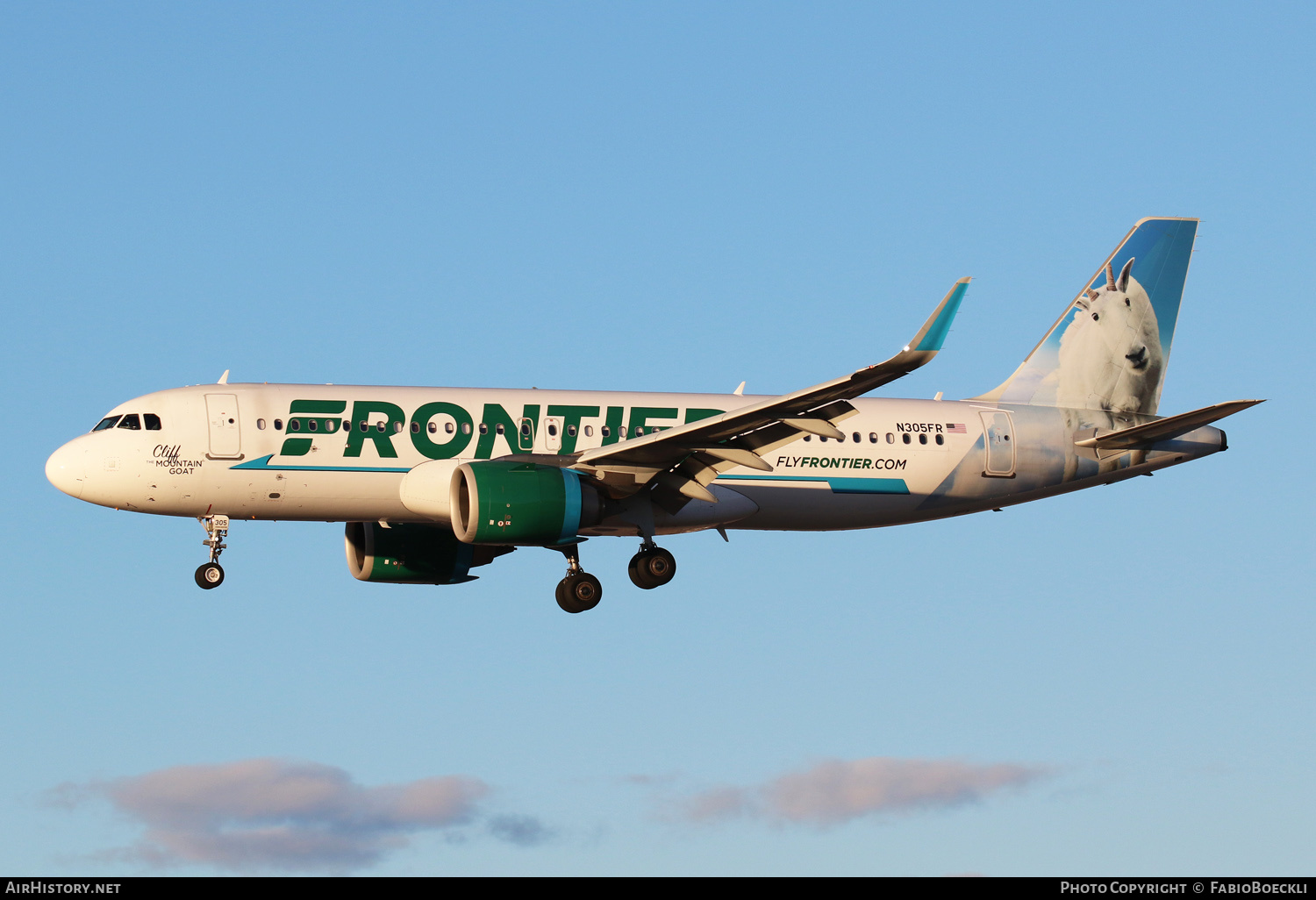 Aircraft Photo of N305FR | Airbus A320-251N | Frontier Airlines | AirHistory.net #550395