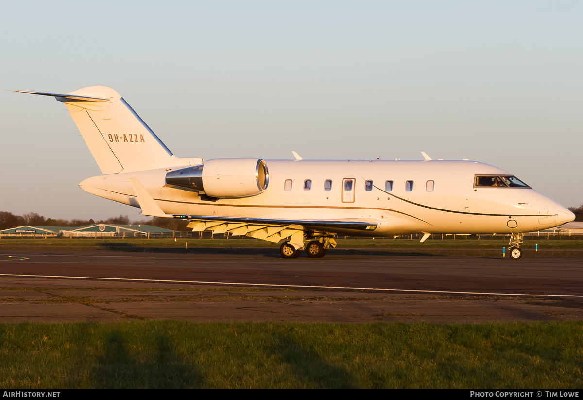 Aircraft Photo of 9H-AZZA | Bombardier Challenger 605 (CL-600-2B16) | AirHistory.net #550408