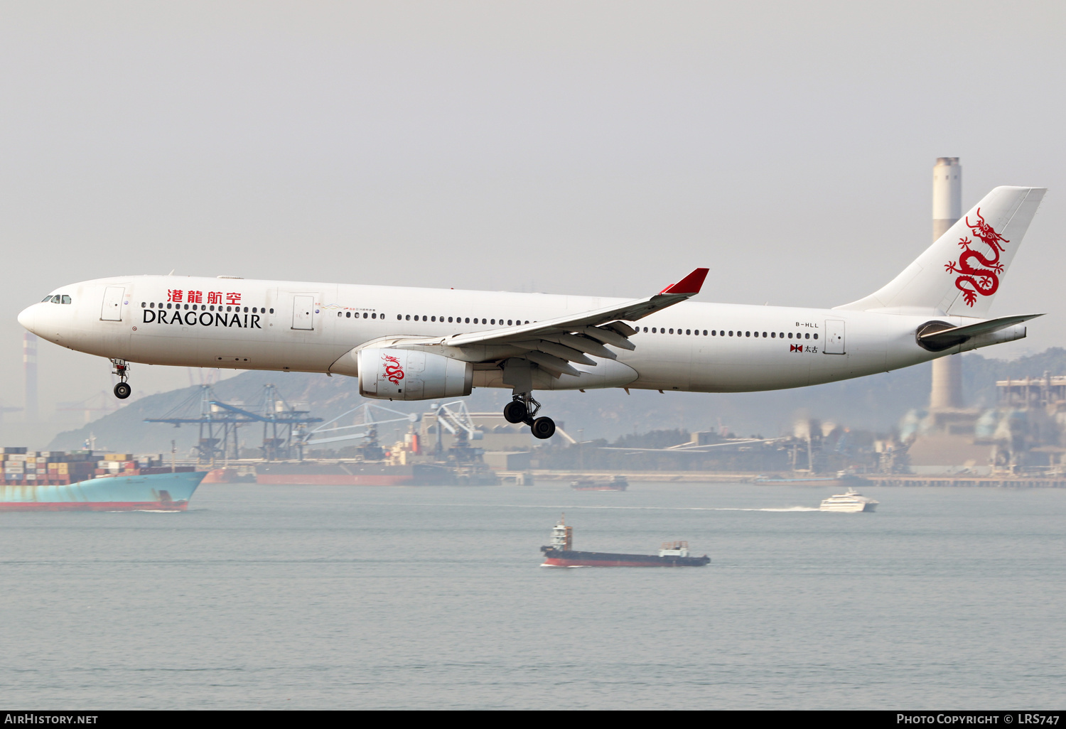 Aircraft Photo of B-HLL | Airbus A330-342 | Dragonair | AirHistory.net #550425