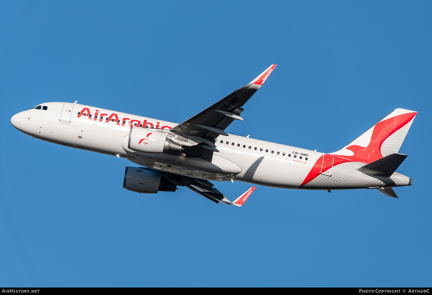 Aircraft Photo of CN-NMP | Airbus A320-214 | Air Arabia | AirHistory.net #550436