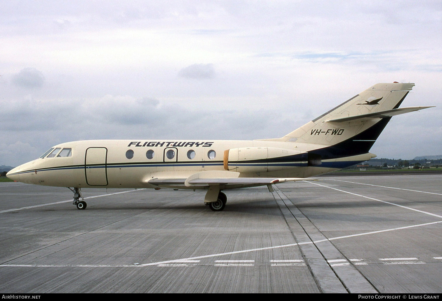 Aircraft Photo of VH-FWO | Dassault Falcon 20C | Flightways | AirHistory.net #550443