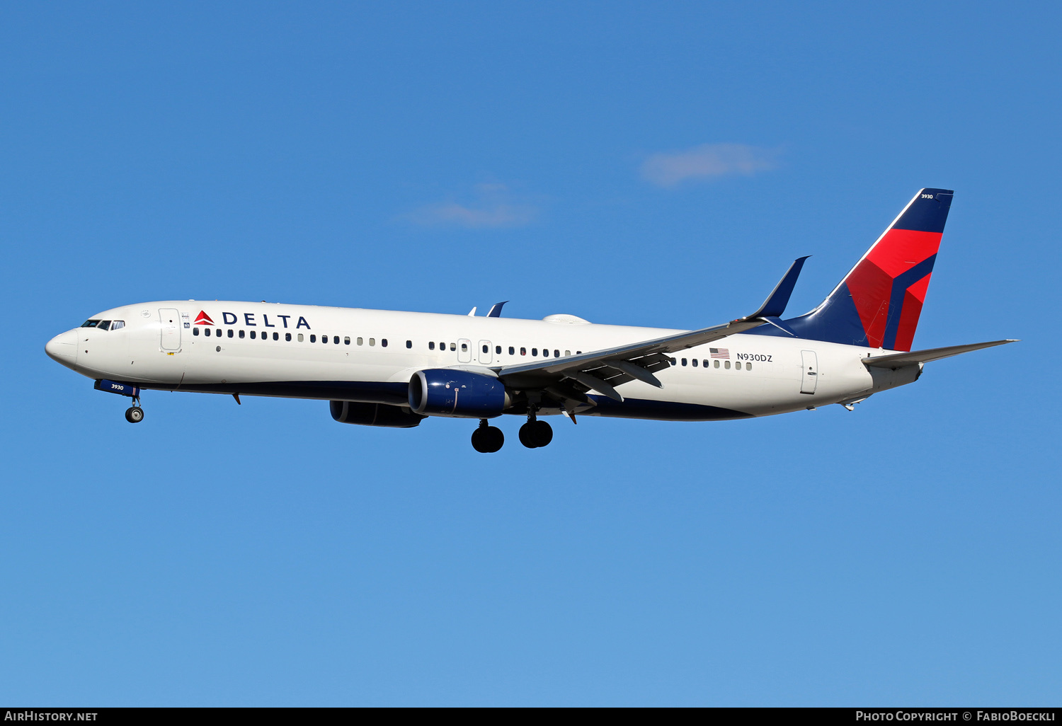 Aircraft Photo of N930DZ | Boeing 737-900/ER | Delta Air Lines | AirHistory.net #550456