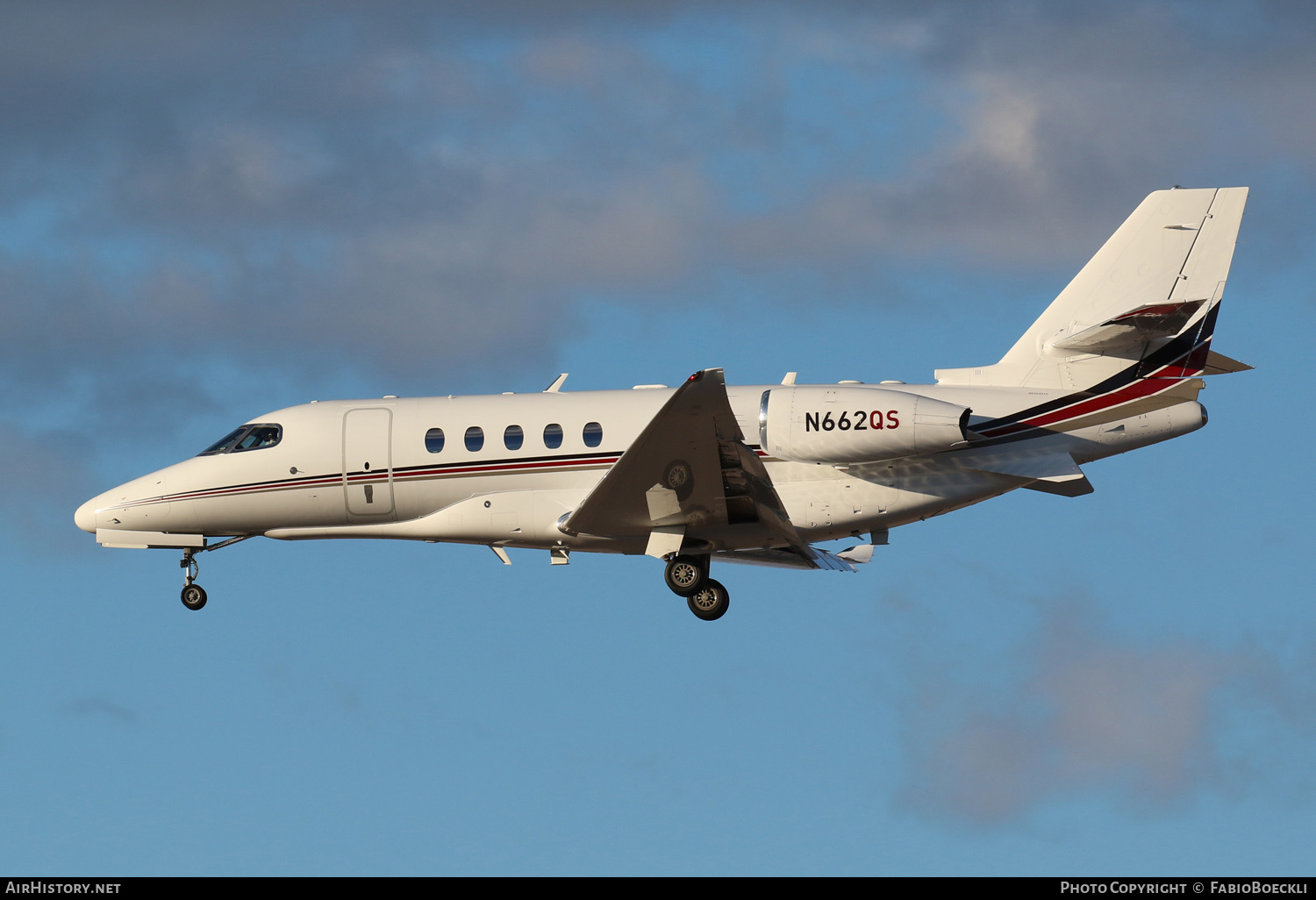 Aircraft Photo of N662QS | Cessna 680A Citation Latitude | AirHistory.net  #550458
